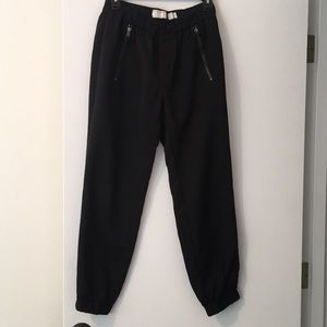 Black joggers